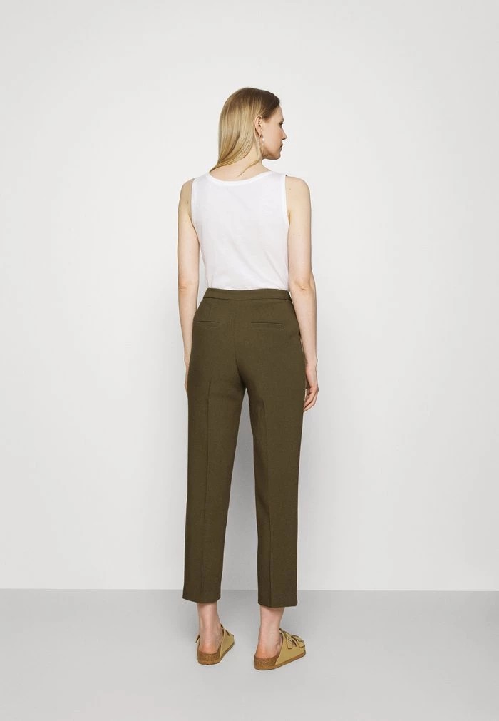 Pantalons ANNA FIELD Anna Field Trousers Kaki Femme | UQA-0436599